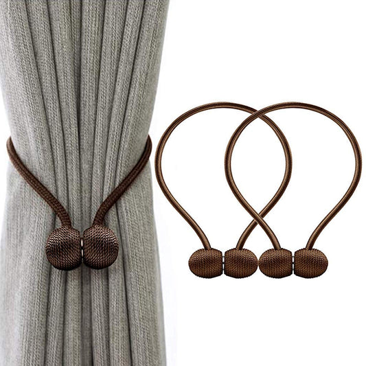Magnetic Curtain Tiebacks for Window Decoration 1 Pair(2PCS)