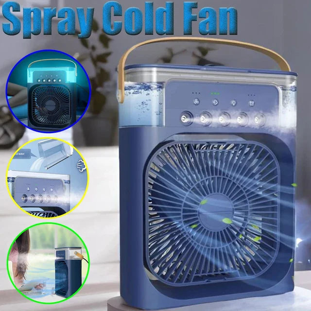 (FREE HOME DELIVERY)c Humidifier With LED Night Light Water Mist Fans