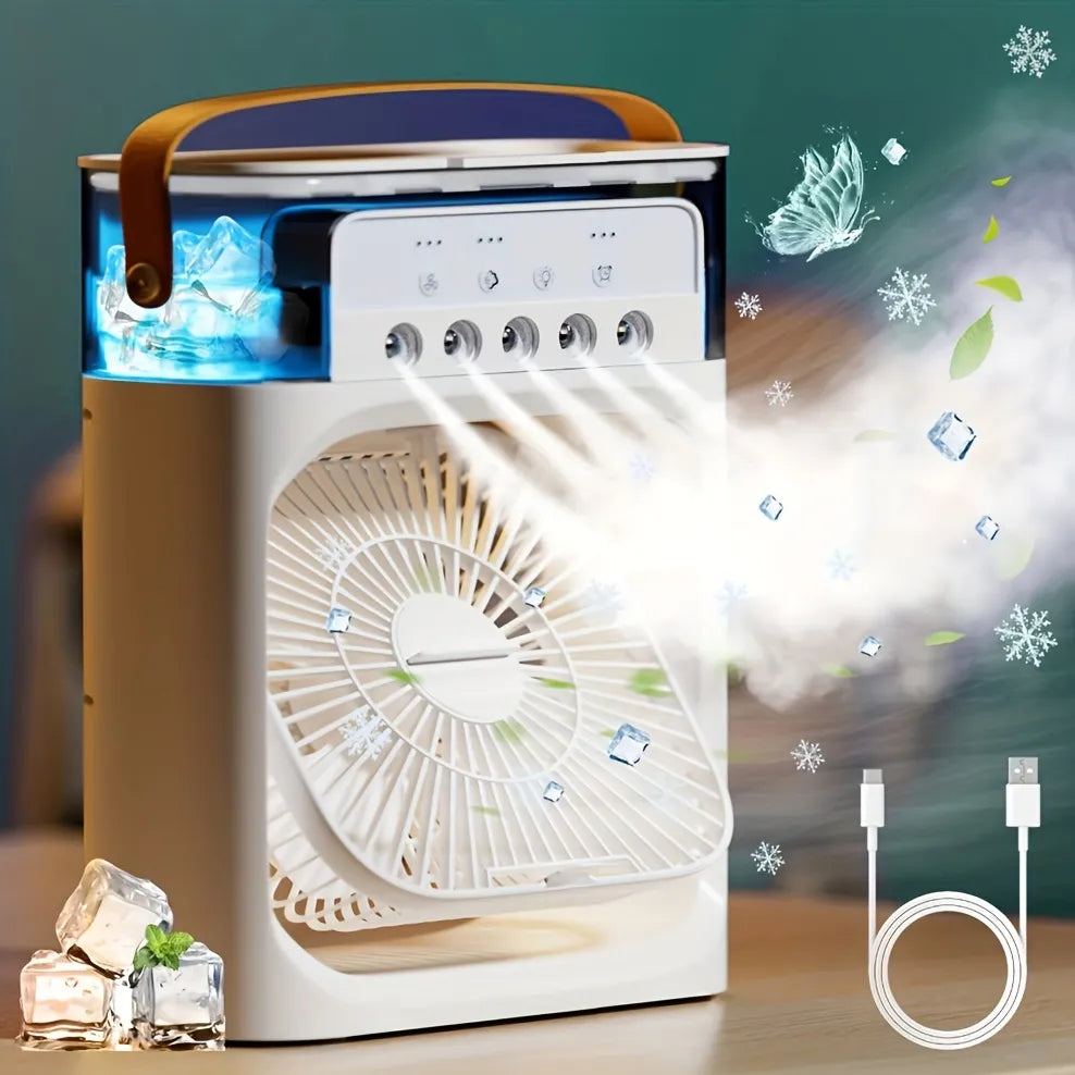 (FREE HOME DELIVERY)c Humidifier With LED Night Light Water Mist Fans