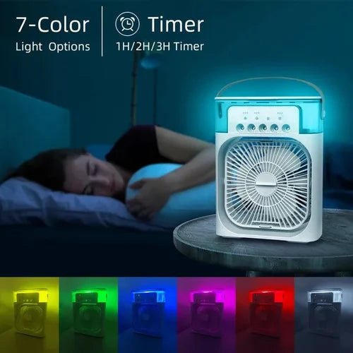 (FREE HOME DELIVERY)c Humidifier With LED Night Light Water Mist Fans